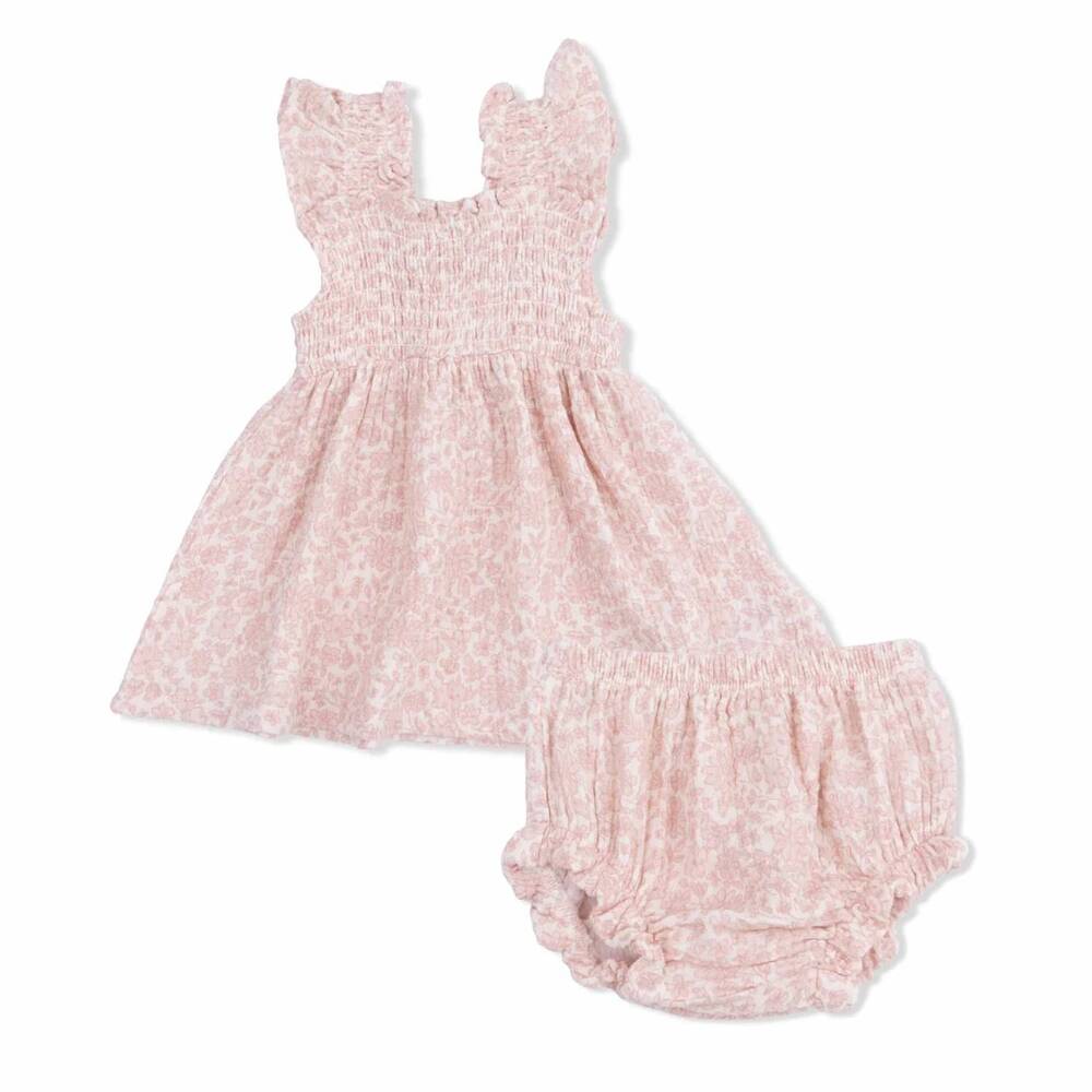 NEW ANGEL DEAR girls baby doll tunic and bloomer set in harper floral